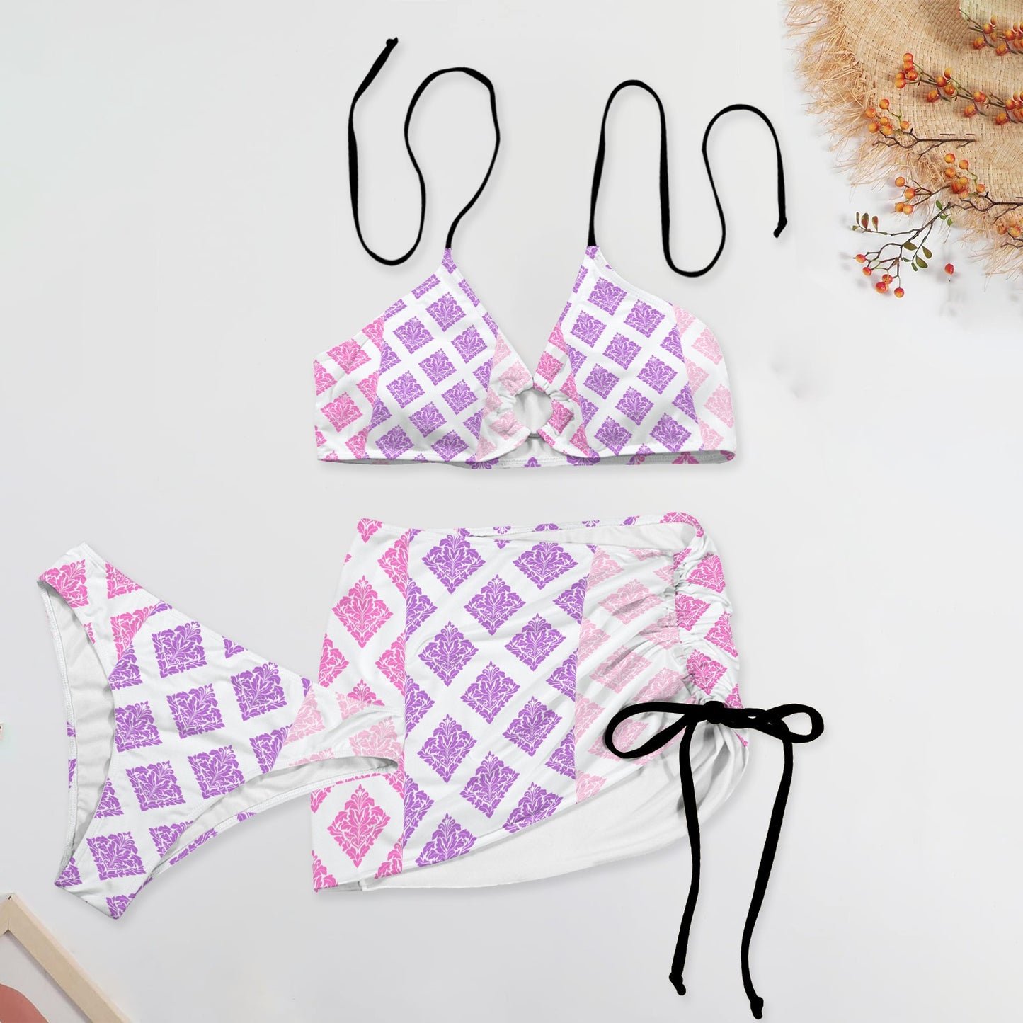 Tri Inc. Three Piece Swimsuit