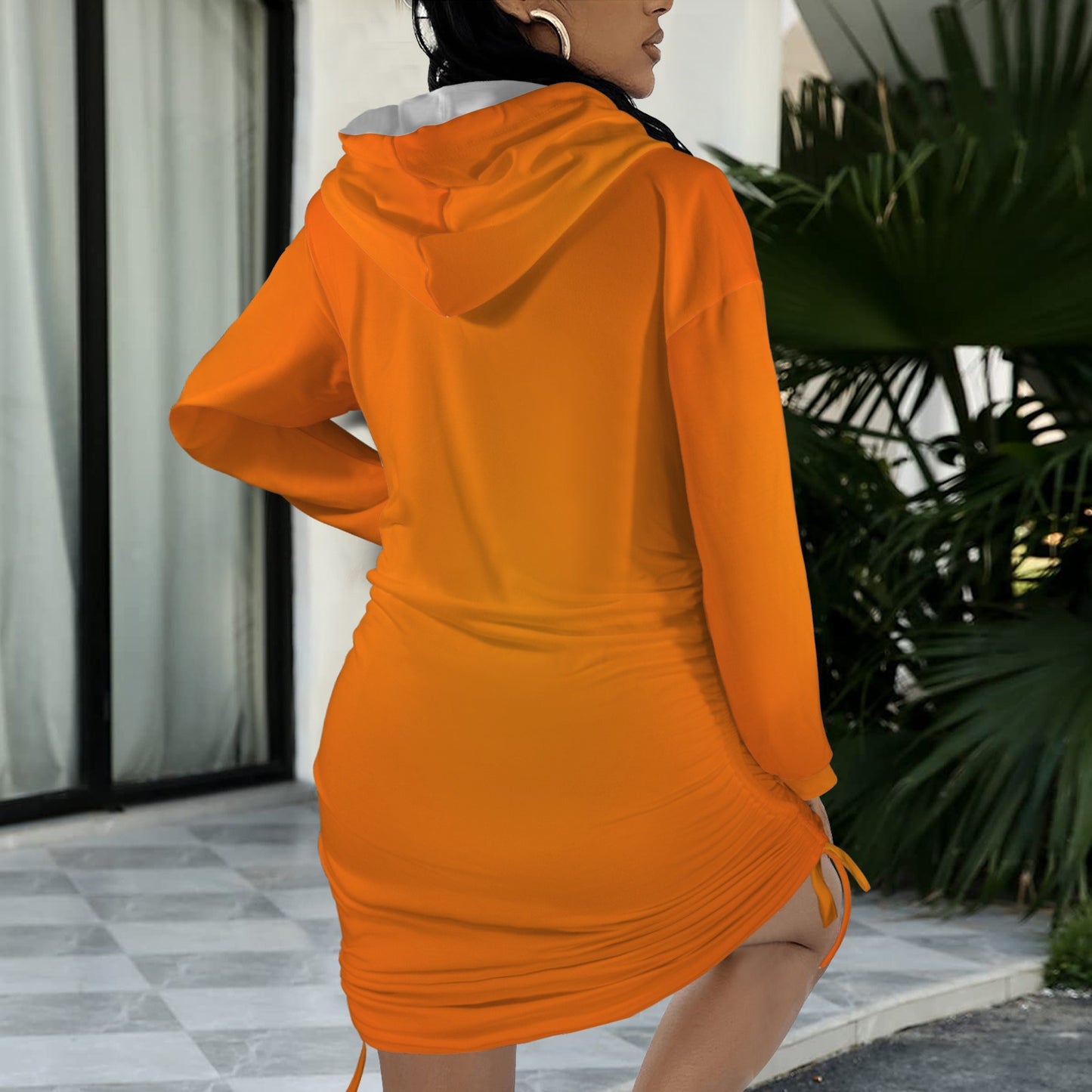 Orii. Hooded Dress