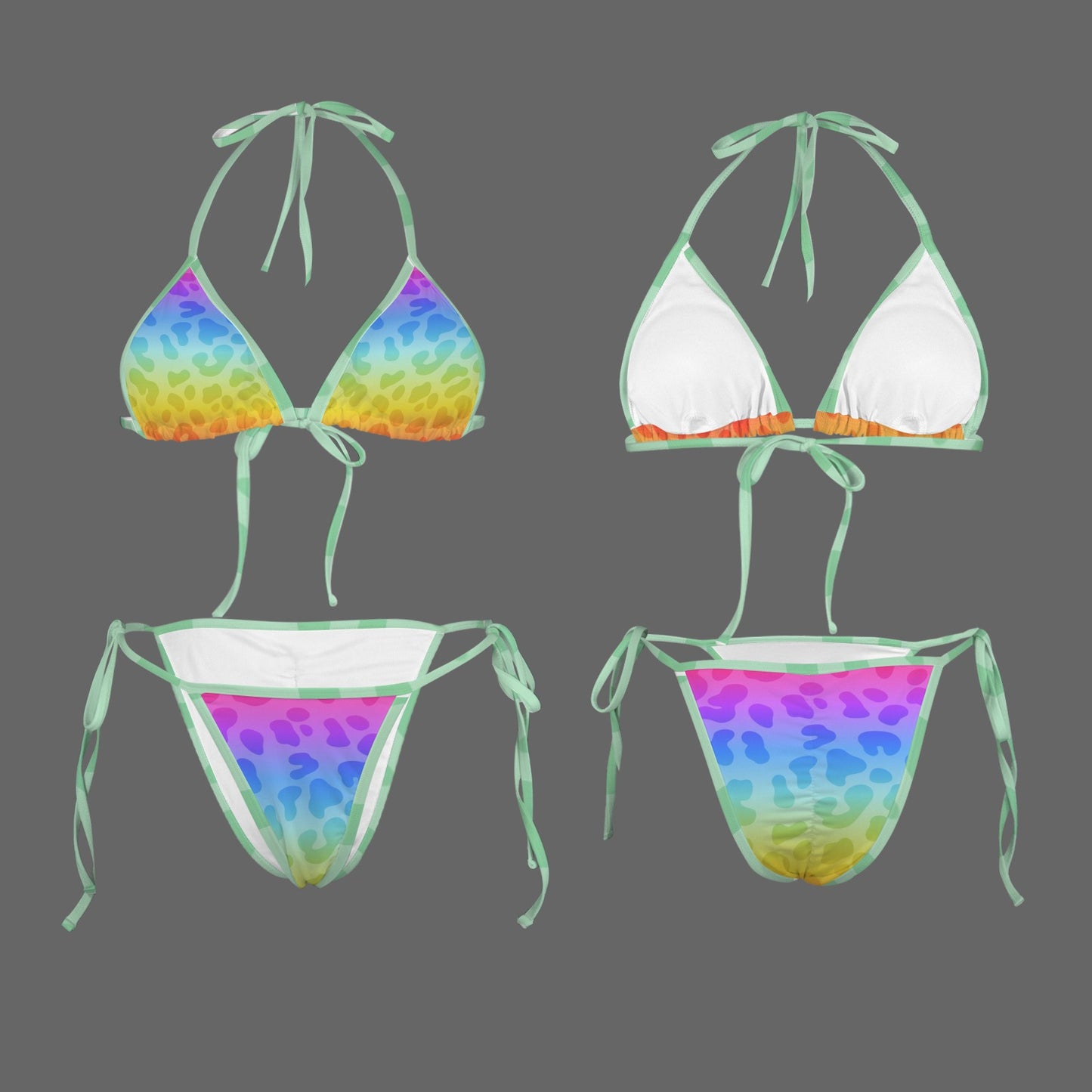 Leo Neo. Two-Piece Bikini Swimsuit