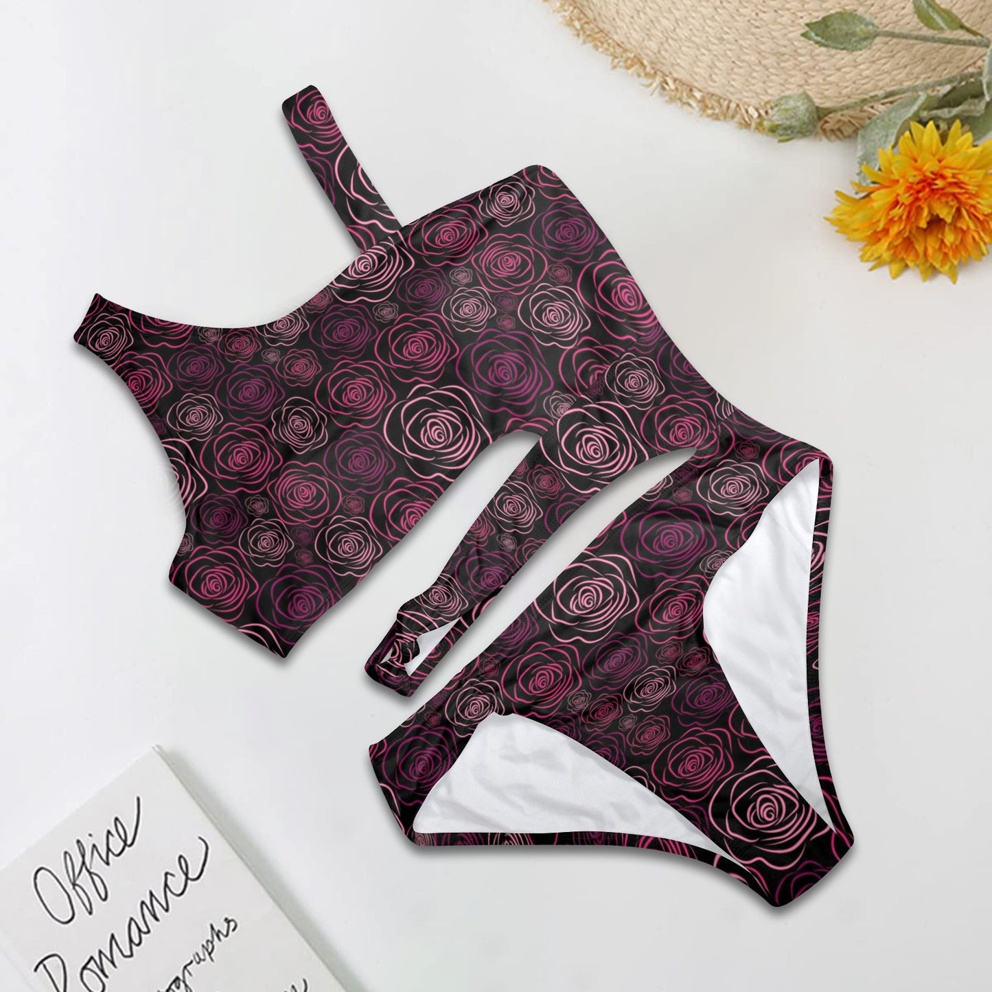 Rozee. Cutout One-Piece Swimsuit