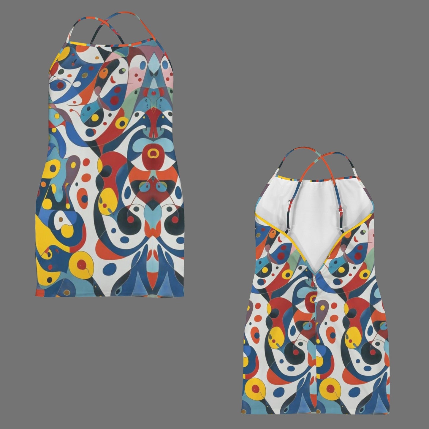 Fun Skin. Backless Cami Dress