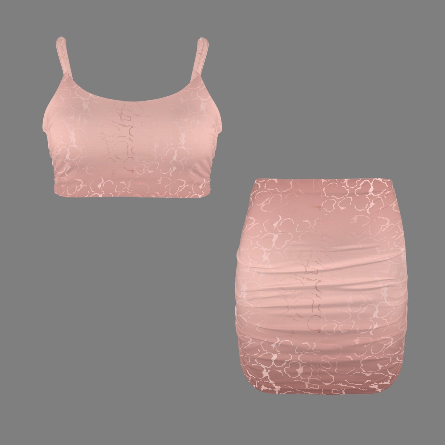 Rosee'. Two-Piece Skirt Set
