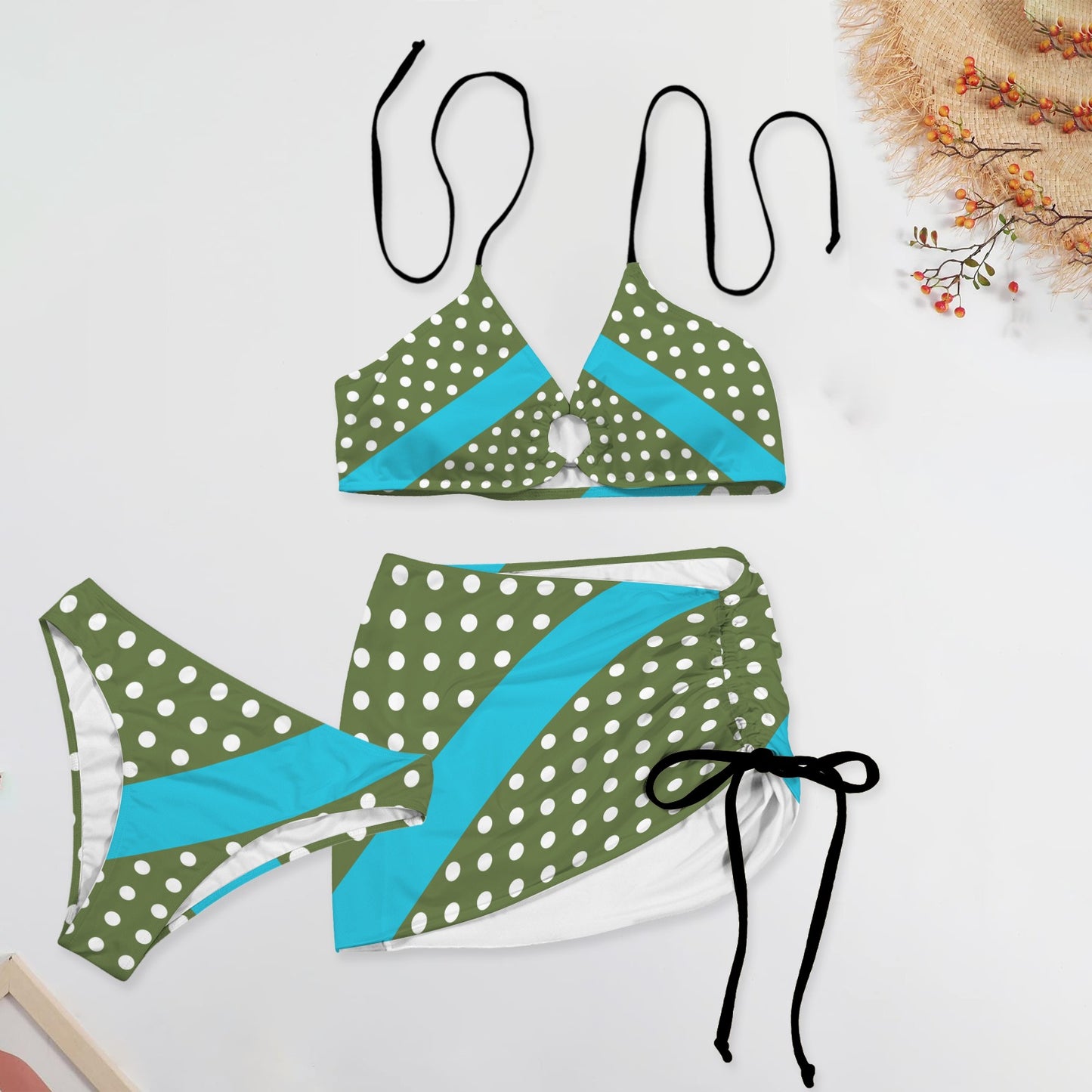 Carter. Three Piece Swimsuit