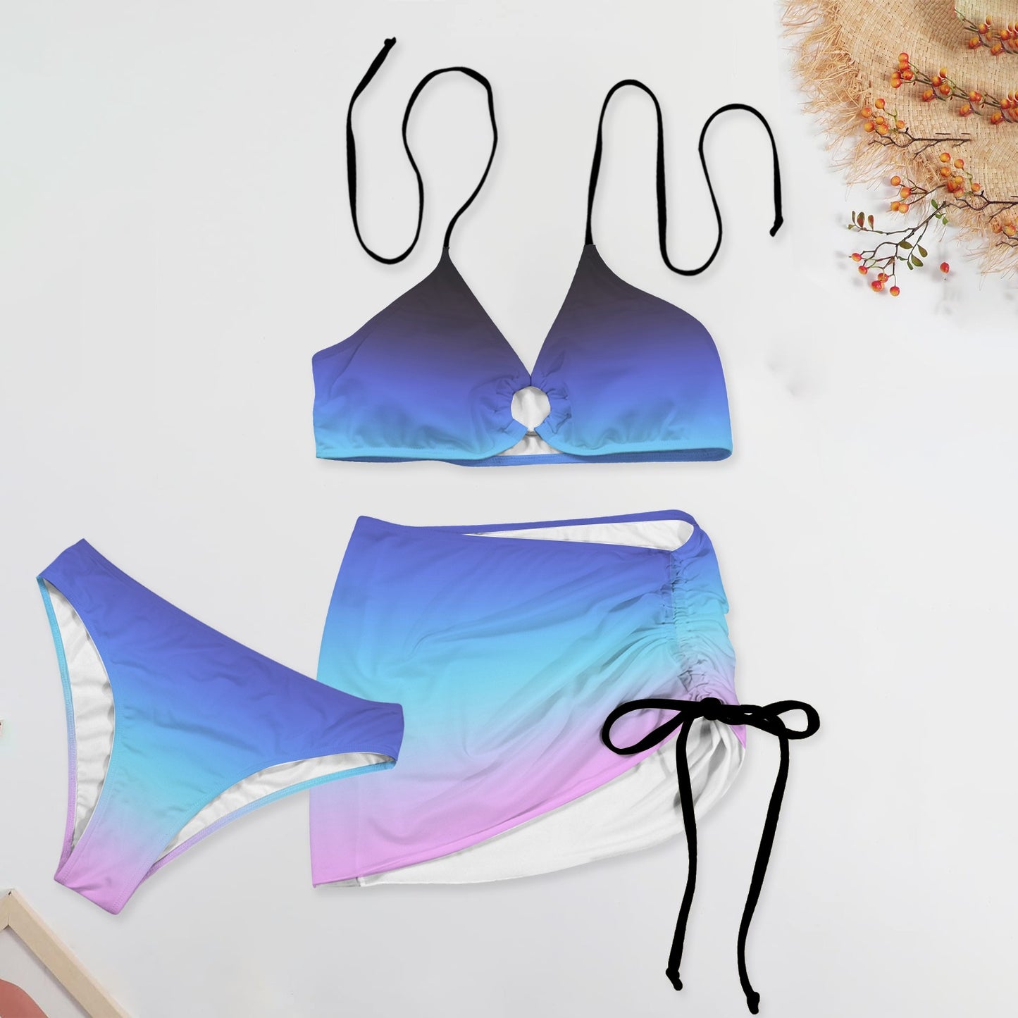Surree. Three Piece Swimsuit