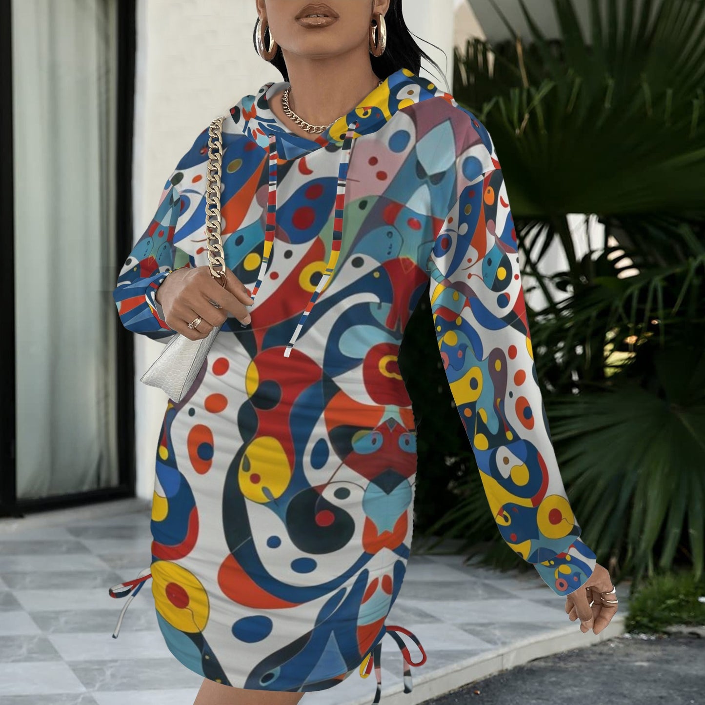 Fun Skin. Hoody Dress