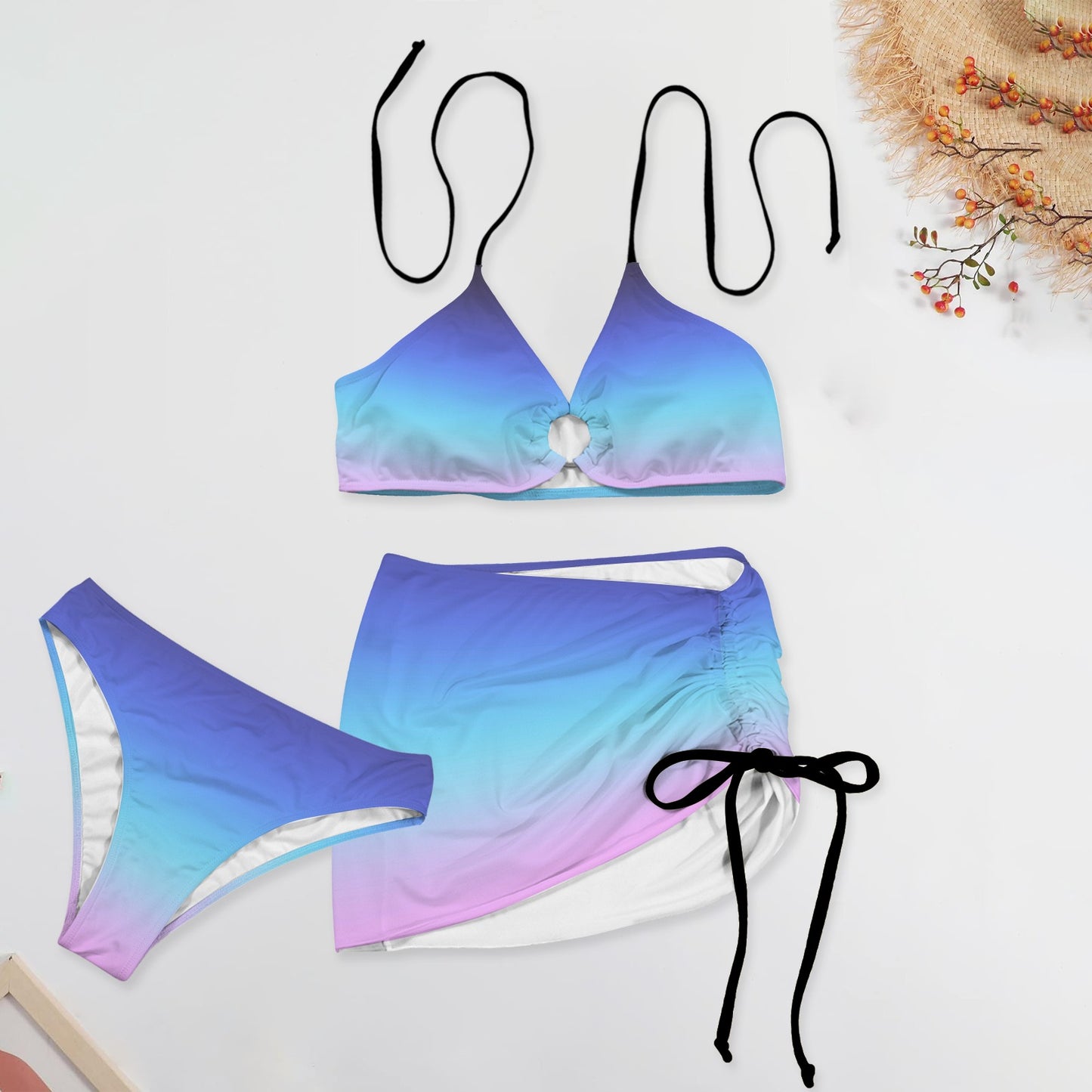 Surrea. Three Piece Swimsuit