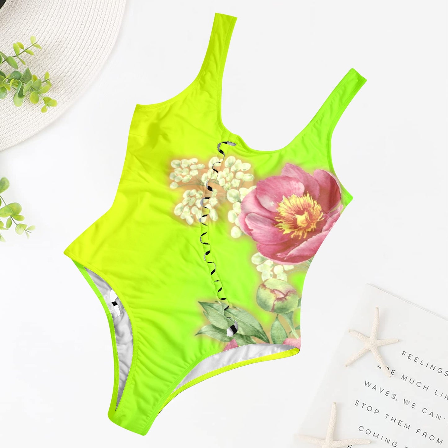Flink Floral. One-Piece Swimsuit