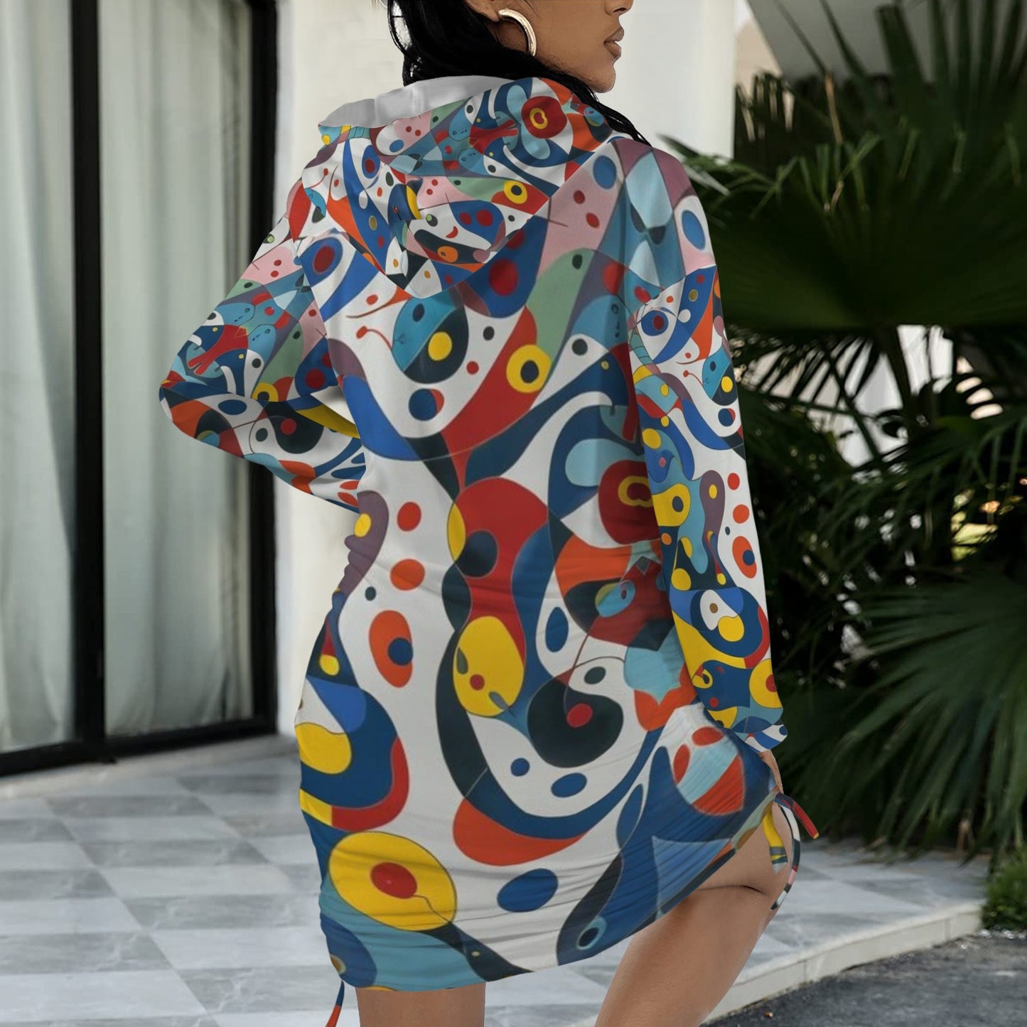 Fun Skin. Hoody Dress