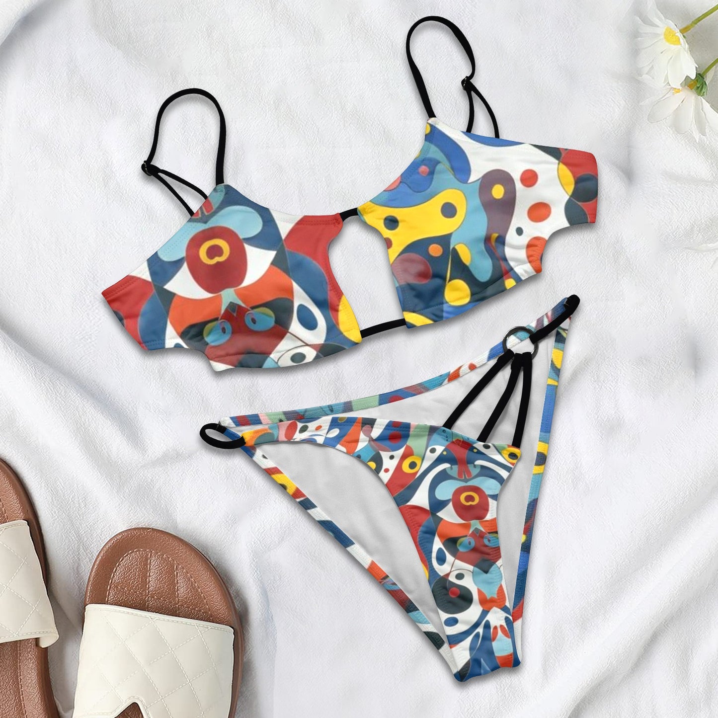 Fun Skin. String Strap Bikini