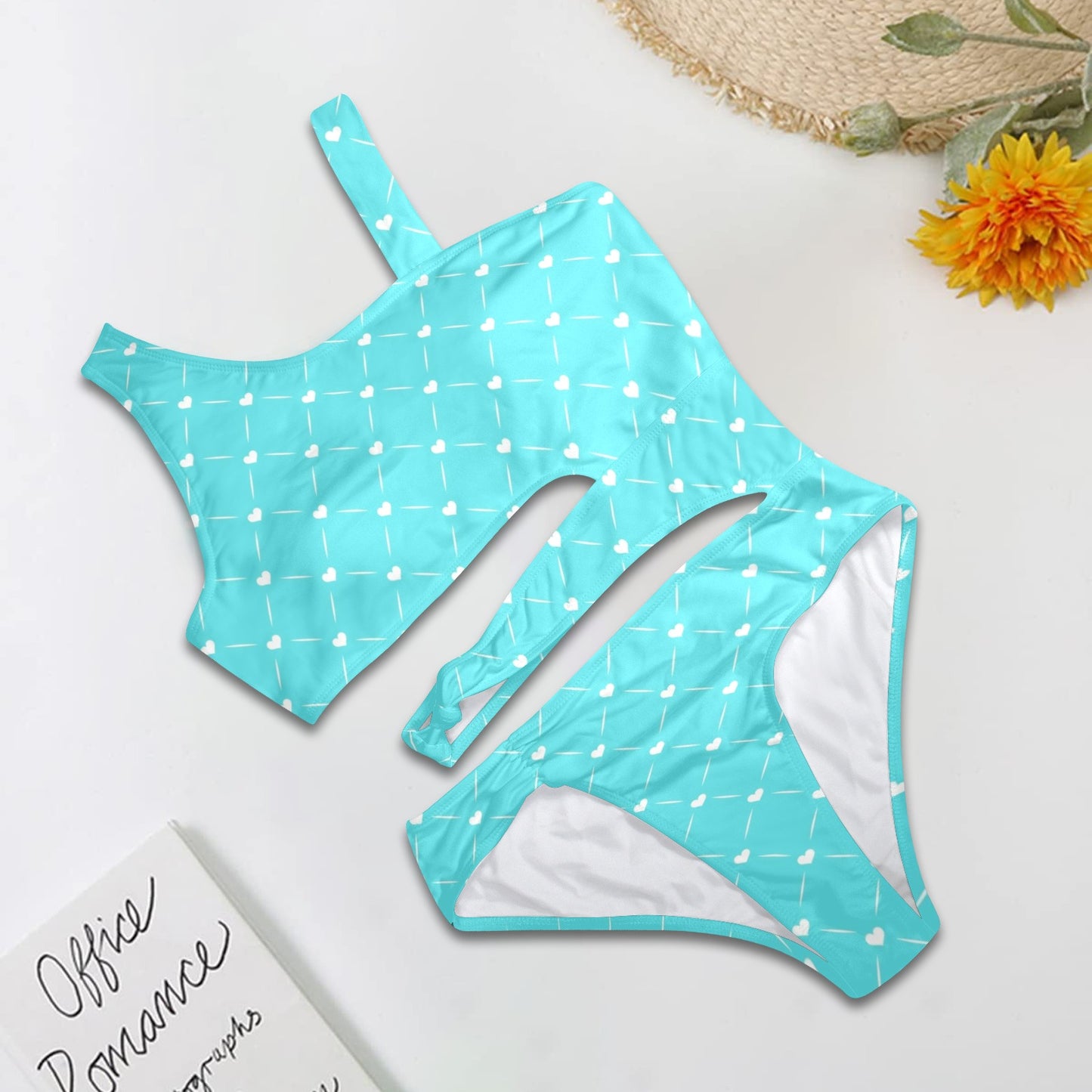 Tru Tiff Blu. One-Piece Swimsuit