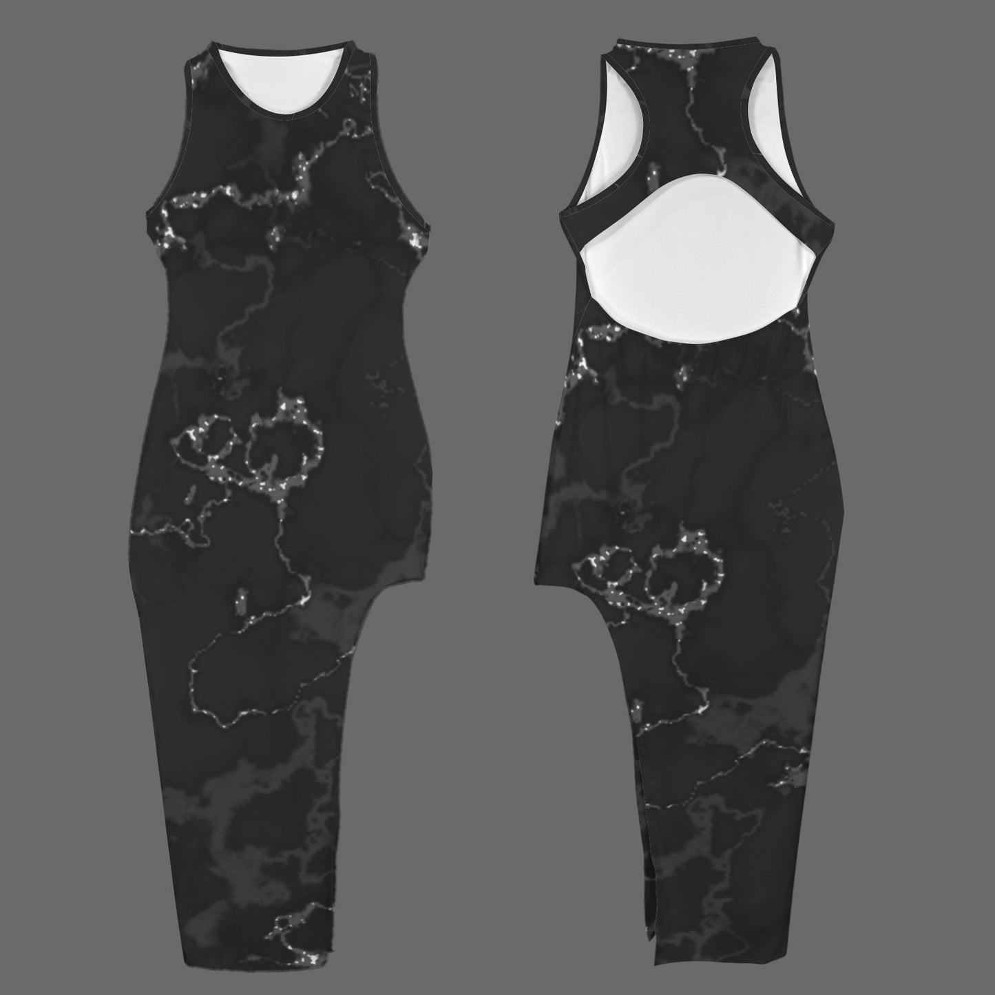 Statta. High Split Maxi Dress