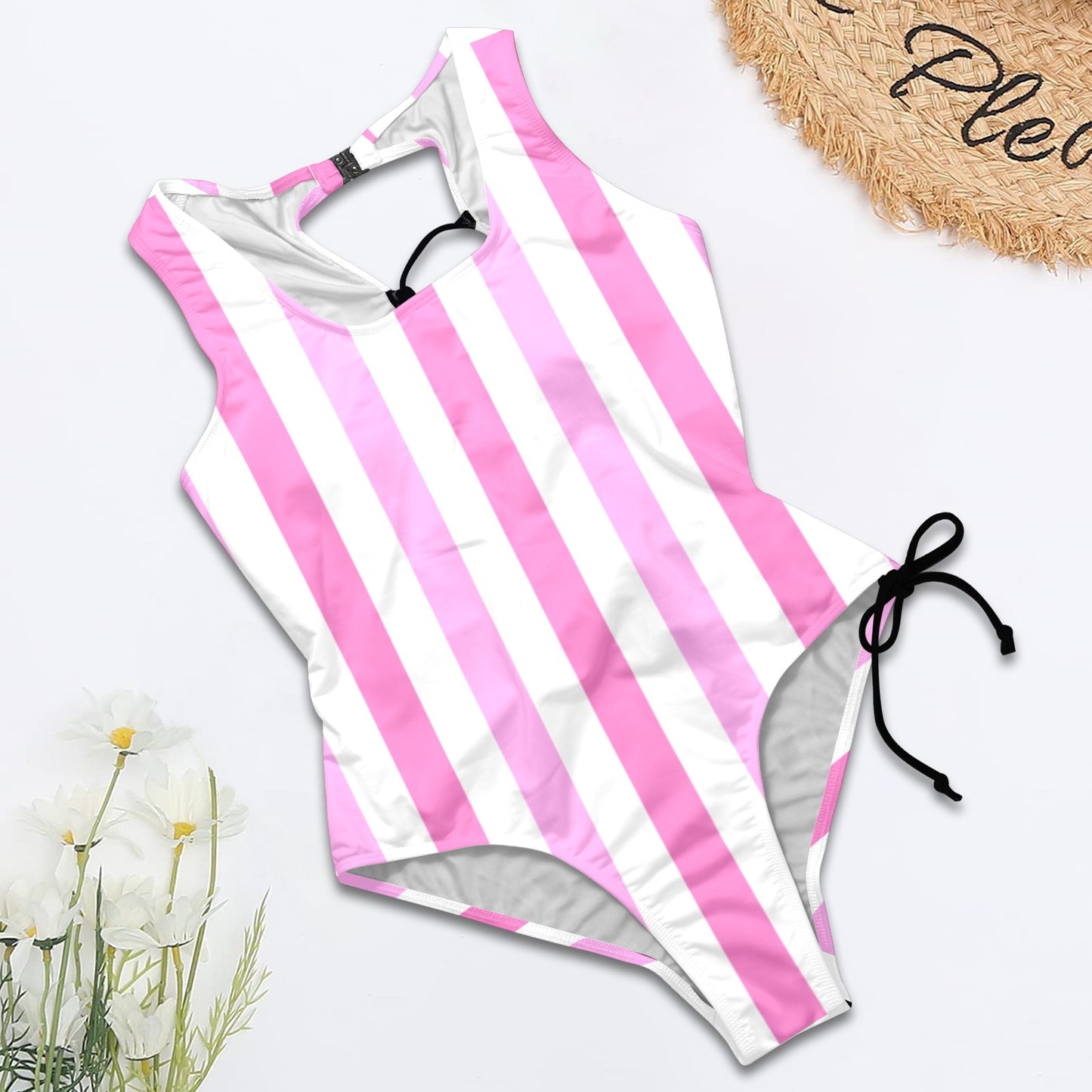 Pilla. One-Piece Laced Swimsuit