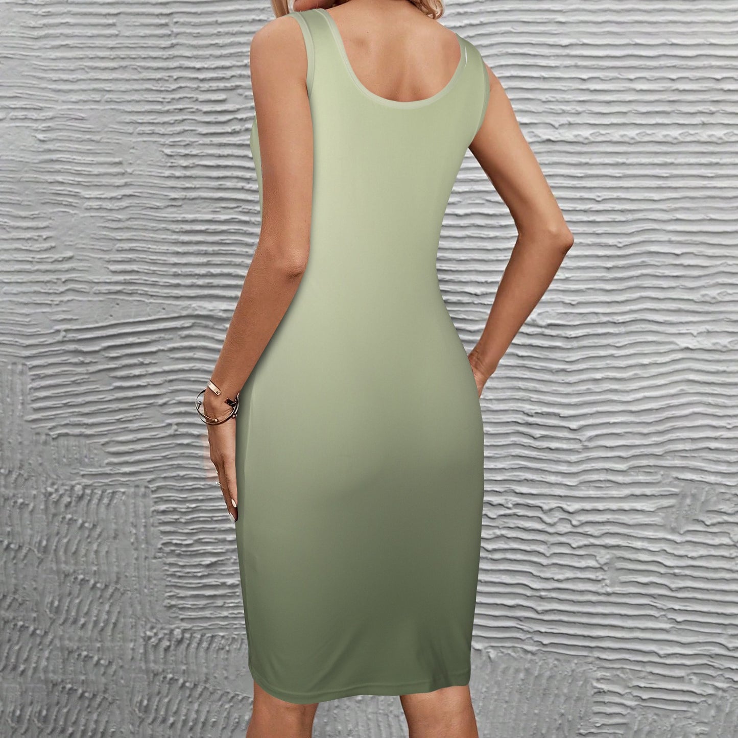 Sage Satore. Tank Bodycon Dress