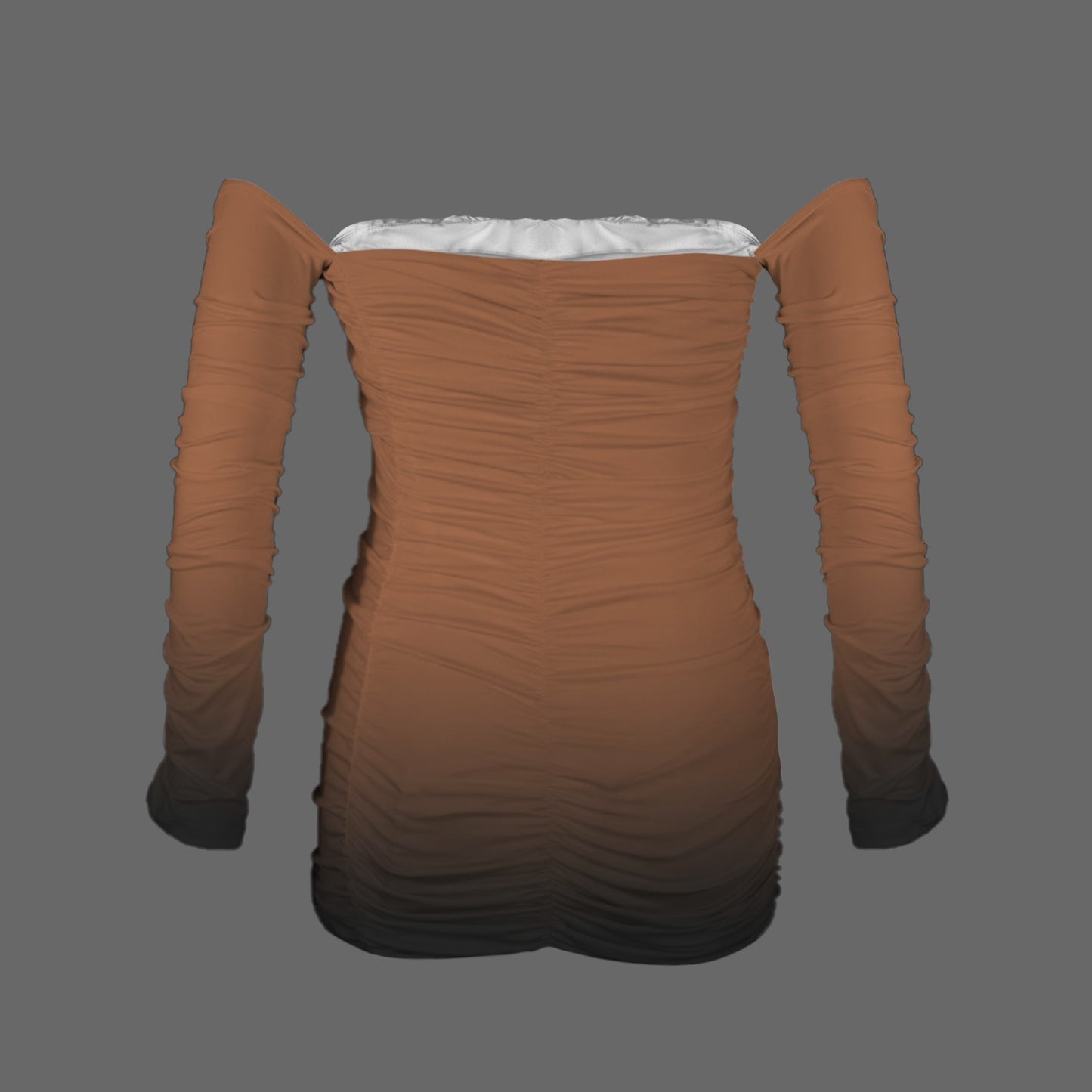 Plenti. Long Sleeve Tube-Top Bodycon Dress