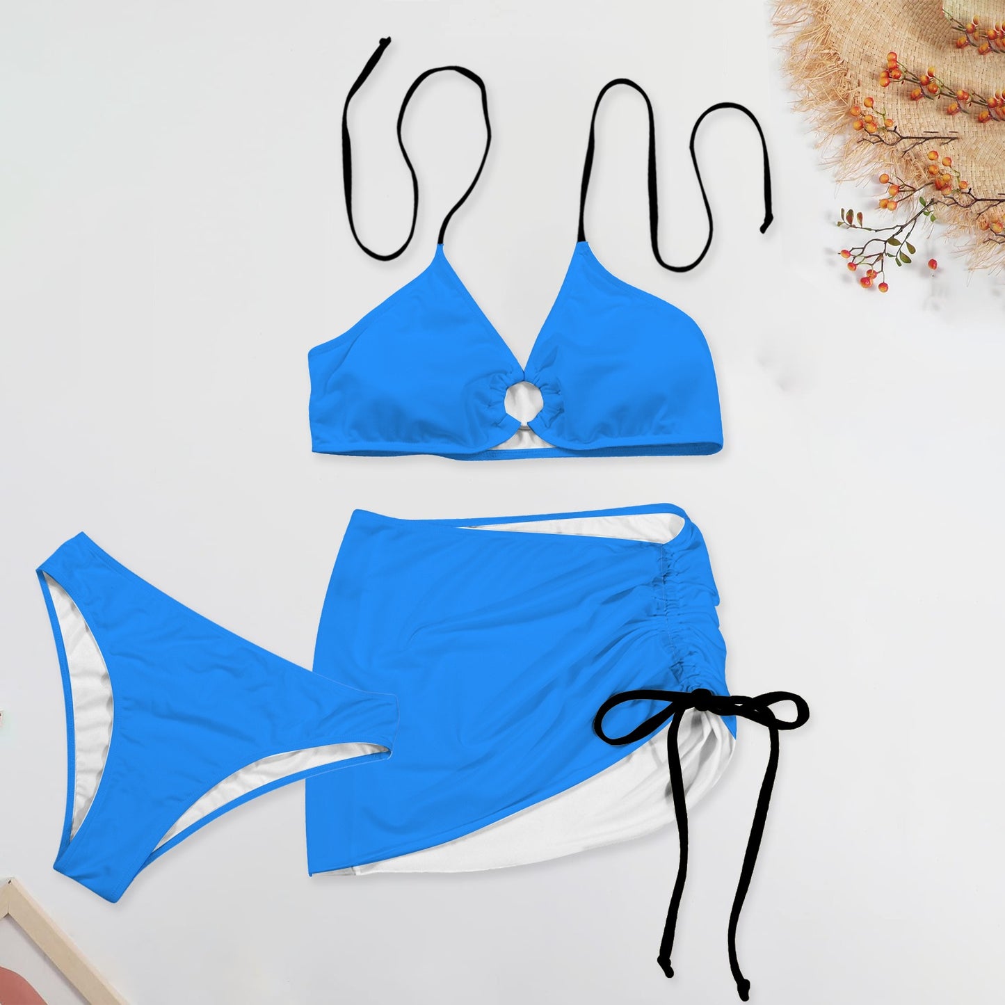 Jus Blu II. Three Piece Swimsuit