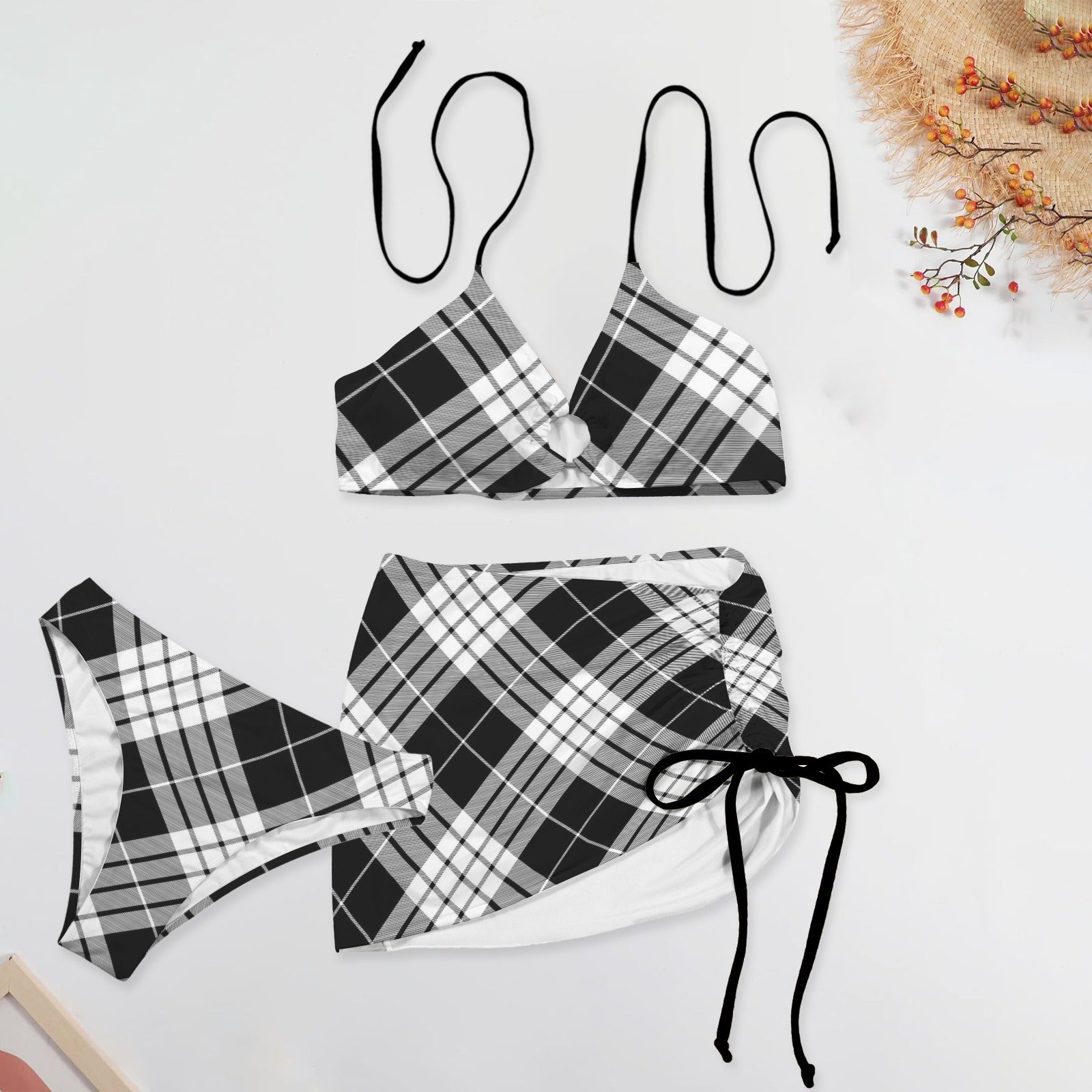 Plai. Three Piece Swimsuit