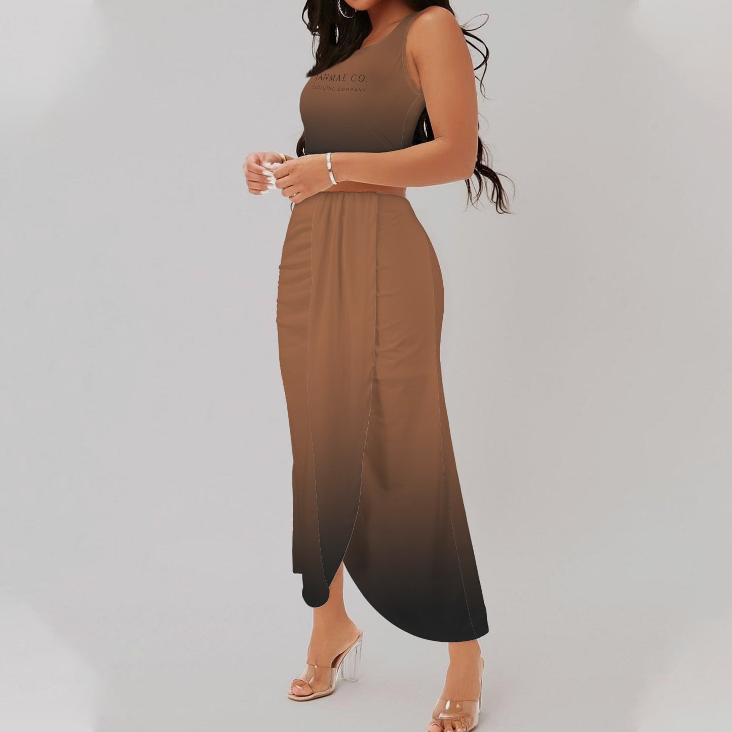 Plenti. Long Skirt Set w. JMC