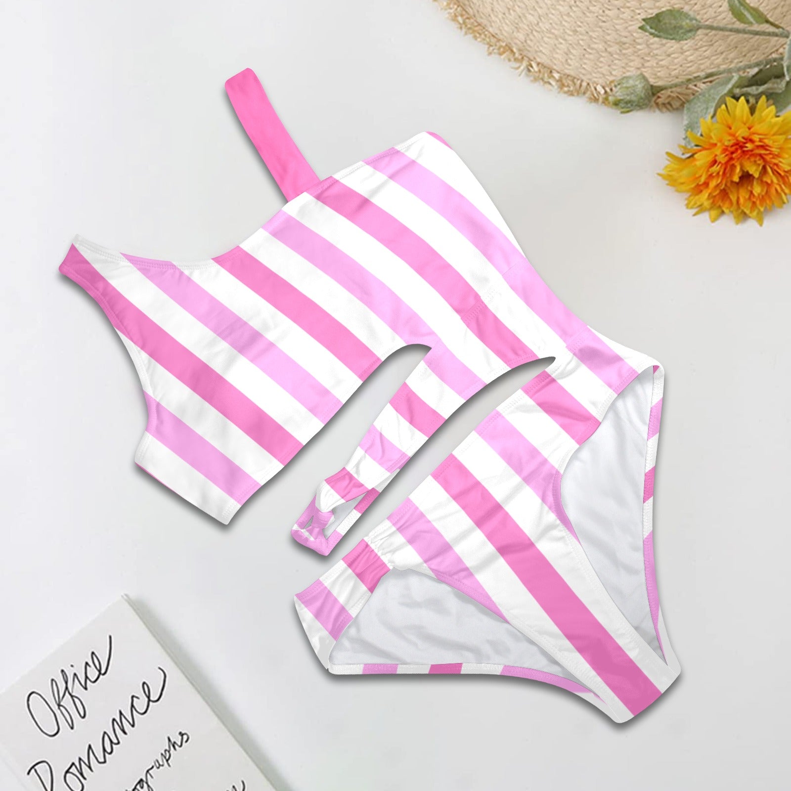 Pilla. One-Piece Cut Out Swimsuit