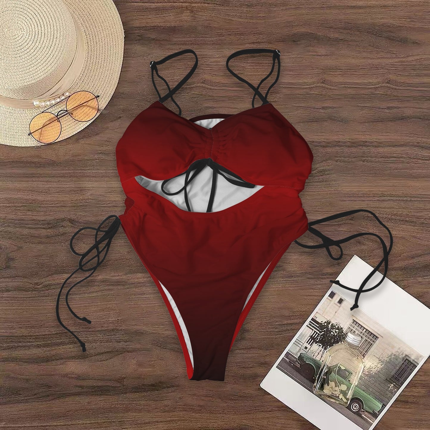 Redient. Front Cutout One-Piece Swimsuit