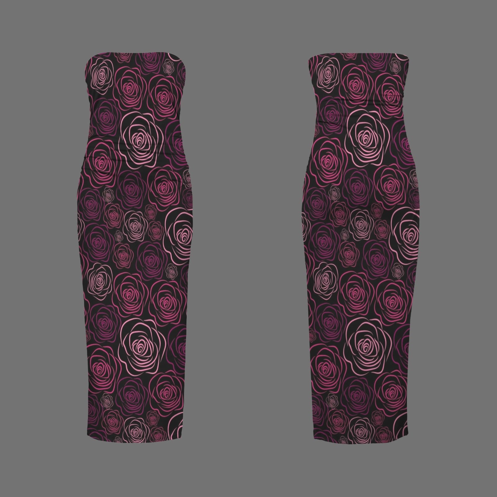 Rozee. Tube Top Maxi Dress