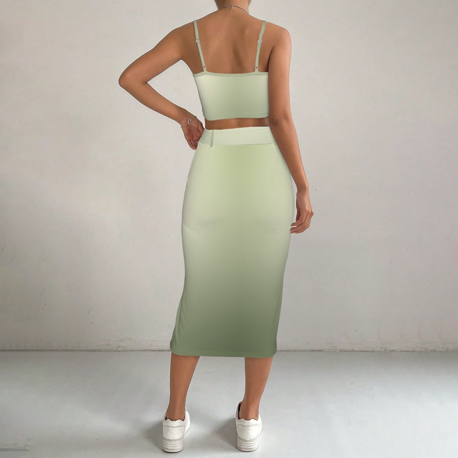 Sage Satore. Skirt Set