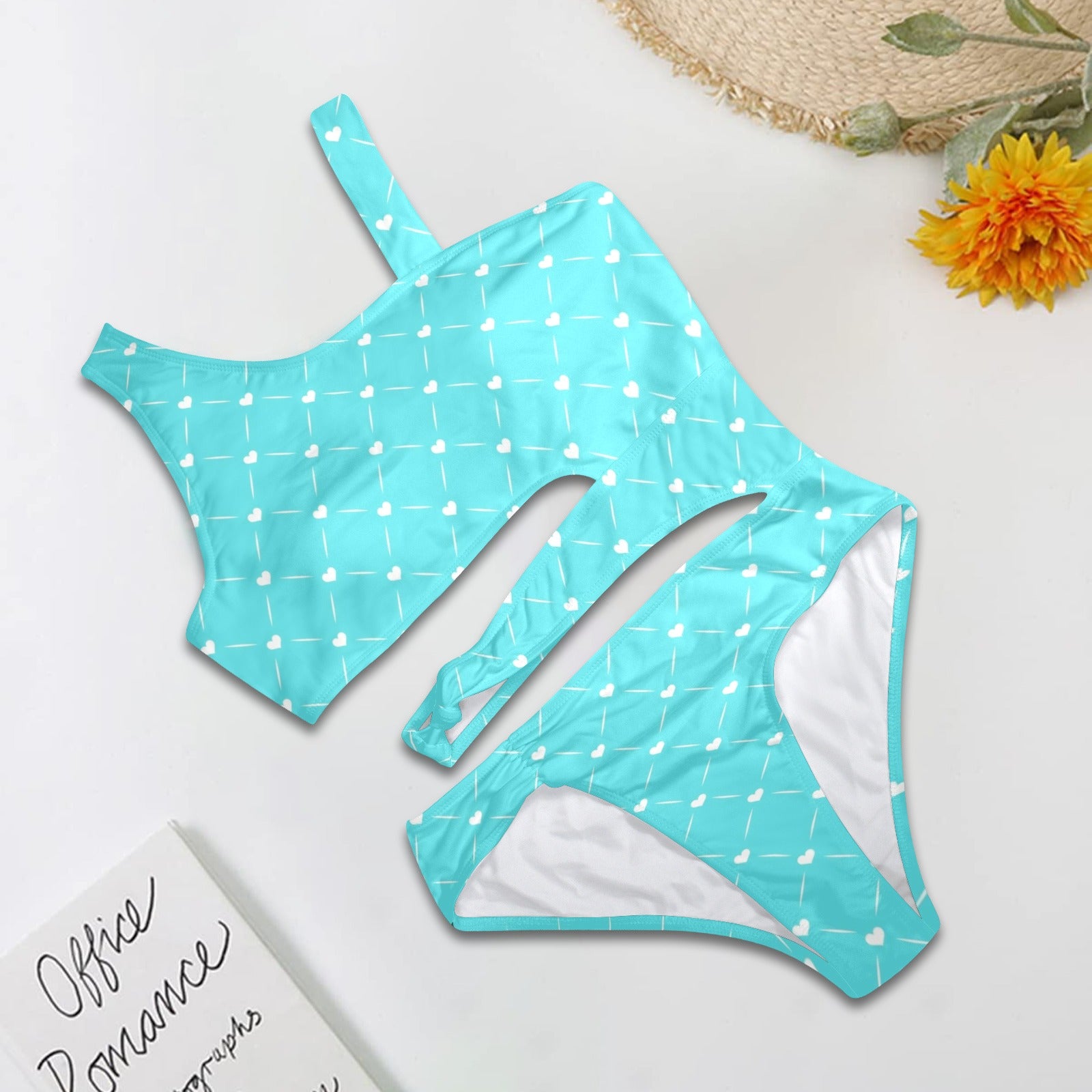 Tru Tiff Blu. One-Piece Swimsuit