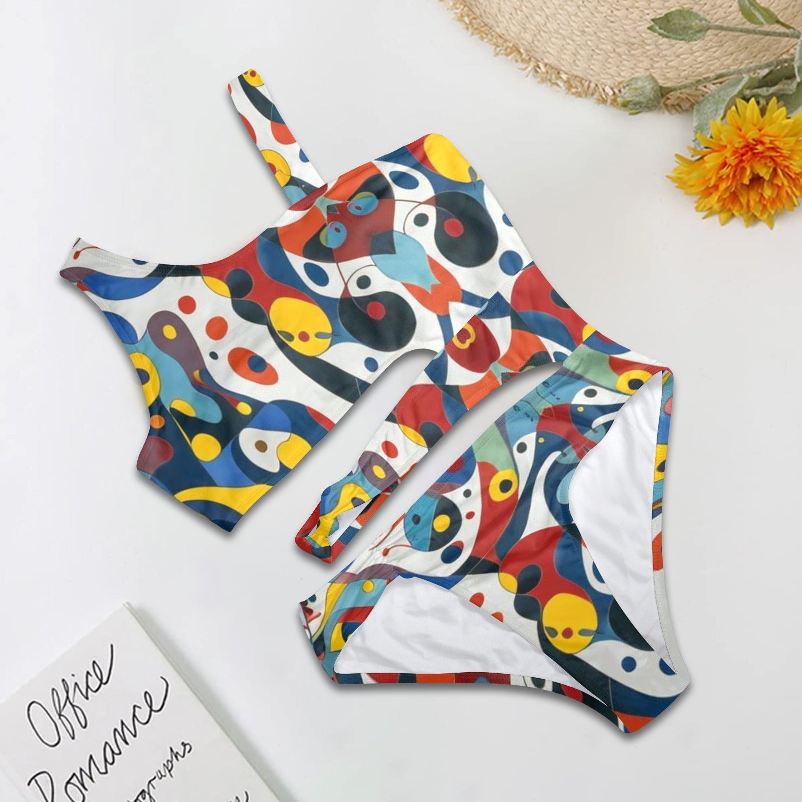 Fun Skin. Cutout One-Piece Swimsuit