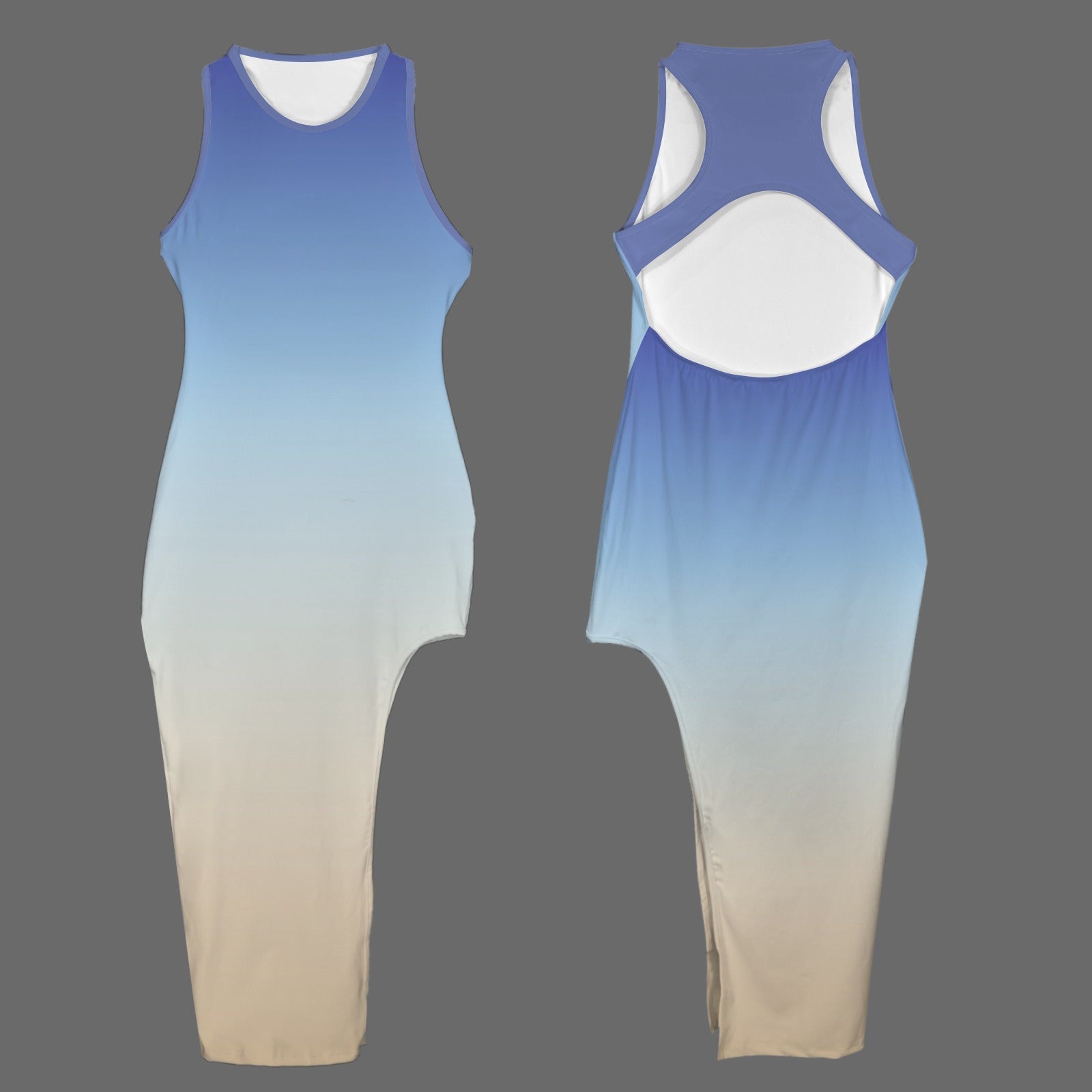 Cambria. High Split Maxi Dress