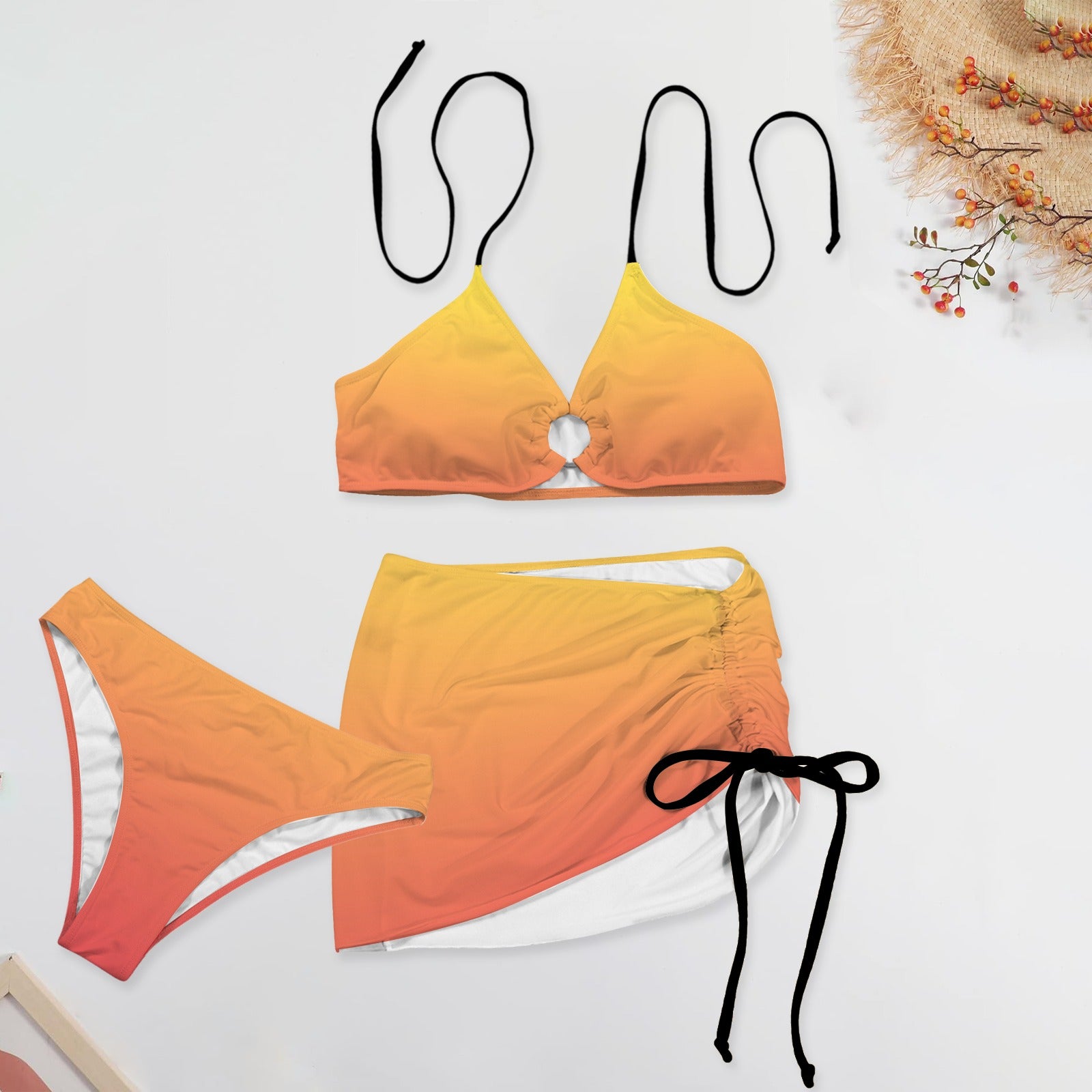 Glow. Three Piece Swimsuit